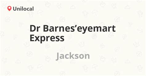 dr barnes eyemart express.